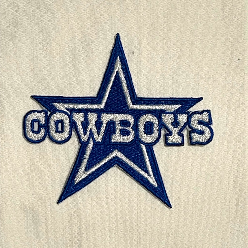 Custom Made Dallas Cowboys Iron On Patch